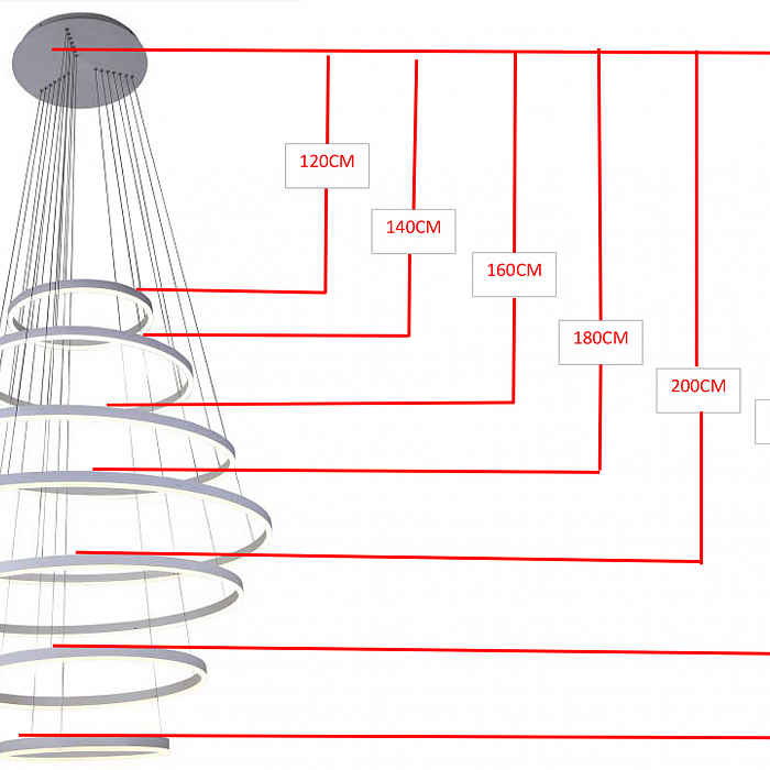 Люстра Kink Light 08537,01(4000K)