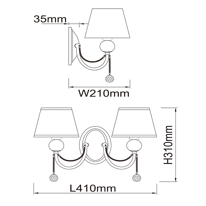 Бра MW-Light 684021302