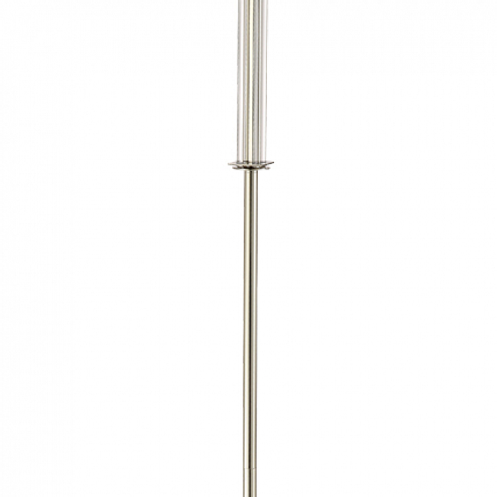Торшер Crystal Lux NICOLAS PT1 NICKEL/WHITE