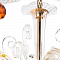 Люстра Crystal Lux CATARINA SP12+6 V2 GOLD/TRANSPARENT-COGNAC